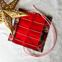 Noël en fleurs ❤️🎅🌸 Pochette à marqueurs Originale!