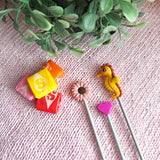 Hypopocampe 🫧 Stoppeurs d'aiguilles 3 pièces