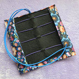 Broderie fleurie 💮 LA Pochette à marqueurs Originale!
