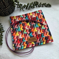 Coeurs brodés 💘🪡 LA Pochette à marqueurs Originale!